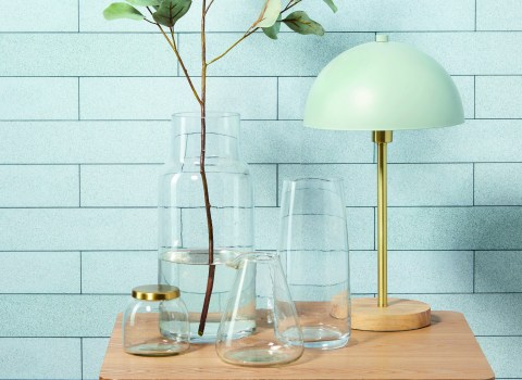 Amalfi Clear Glass&nbsp;Vases